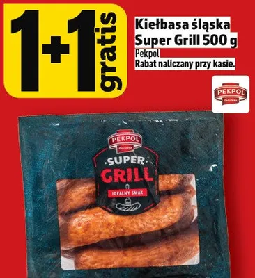 Kiełbasa śląska Super Grill promocja w TOPAZ