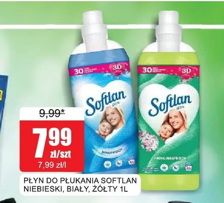 Płyn do płukania Softlan Żółty promocja w Bingo