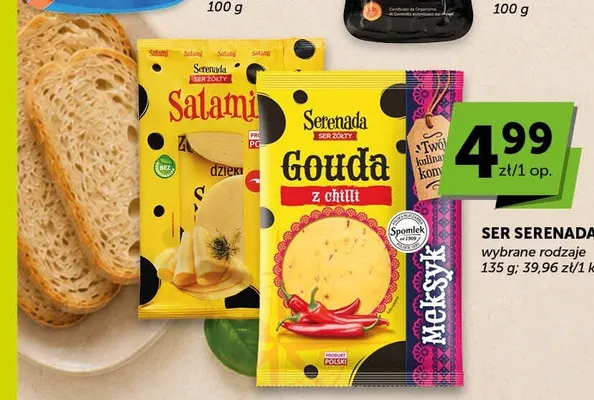 Ser Serenada Gouda z chili promocja w ABC