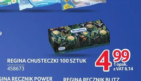 Chusteczki higieniczne Regina promocja w Selgros