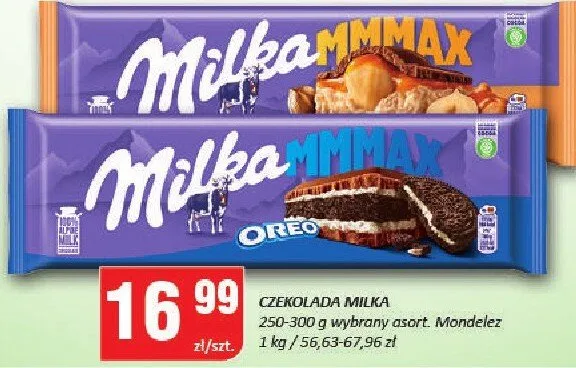 Czekolada Milka promocja w Chorten