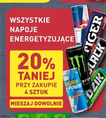 Napój energetyczny apple Be power promocja w Aldi