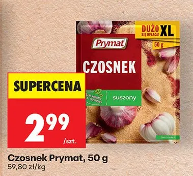 Czosnek suszony promocja w Biedronka