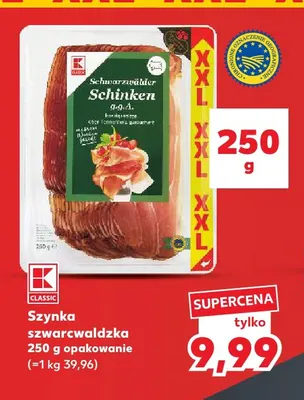 Szynka szwarcwaldzka K-Classic promocja w Kaufland