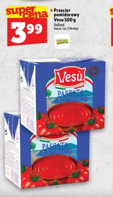 Przecier pomidorowy Vesu promocja w TOPAZ
