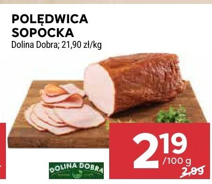 Polędwica sopocka Dolina Dobra promocja w Stokrotka