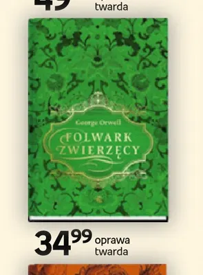 Książka Folwark zwierzęcy George Orwell W.A.B. promocja w Empik
