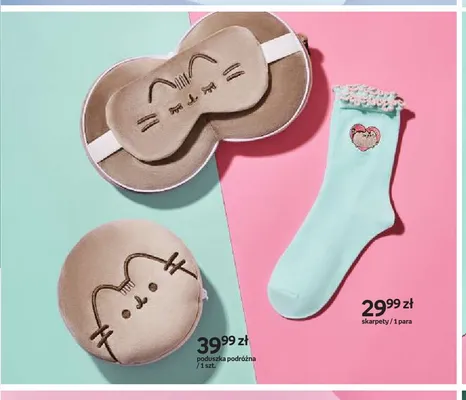 Poduszka podróżna Pusheen promocja w Empik