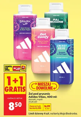 Żel pod prysznic męski promocja w Biedronka