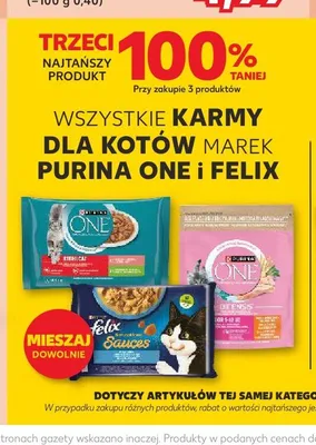 Karma dla kotów Felix Sensations Sauces promocja w Kaufland