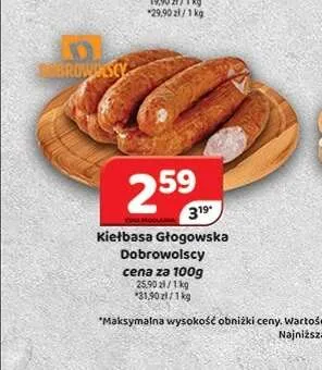 Kiełbasa Głogowska Dobrowolscy promocja w Delfin