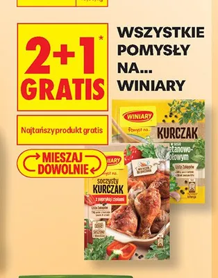 Pomysł na... Kurczak w sosie śmietanowo-ziołowym Winiary promocja w Biedronka