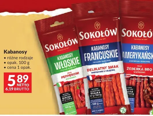 Kabanosy Włoskie smak pepperoni promocja w Makro