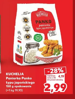 Panierka Panko typu japońskiego Kuchelia promocja w Kaufland