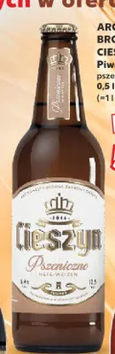 Piwo pszeniczne 5,4% alk. promocja w Kaufland