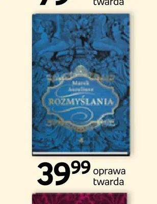 Książka Rozmyślania oprawa twarda promocja w Empik