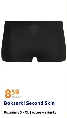 Bokserki Second Skin, różne warianty promocja w Action
