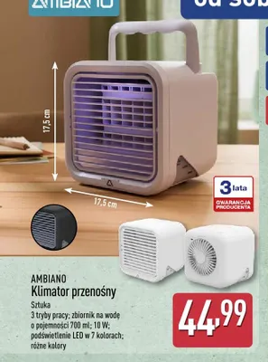 Klimator przenośny Ambiano promocja w Aldi