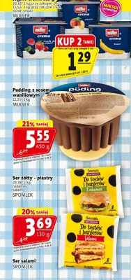 Pudding z sosem waniliowym promocja w Prim Market