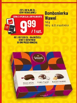 Bombonierka Wawel Malaga promocja w POLOmarket