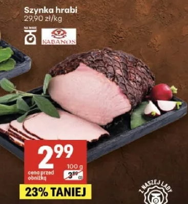 Szynka hrabi promocja w Delikatesy Centrum
