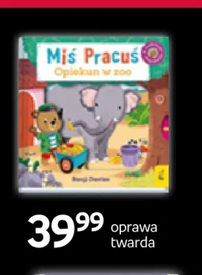Książka Miś Pracuś Opiekun w zoo Wilga promocja w Empik