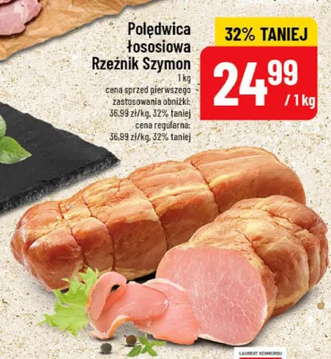 Polędwica łososiowa Rzeźnik Szymon promocja w POLOmarket
