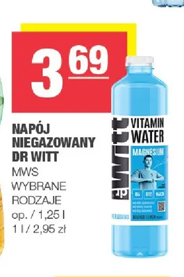 Napój niegazowany Dr Witt promocja w SPAR