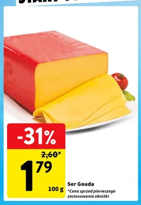 Ser Gouda promocja w Intermarche