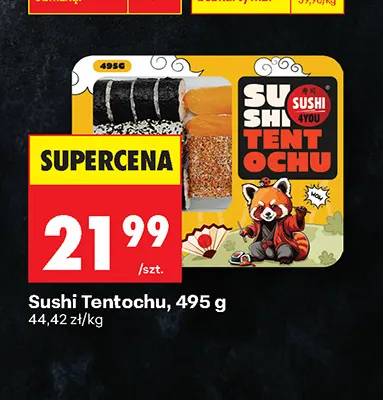 Sushi Tentochu promocja w Biedronka