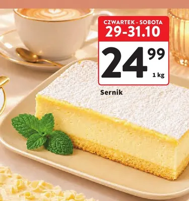 Sernik promocja w Intermarche