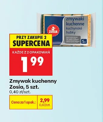 Zmywak kuchenny Zosia promocja w Biedronka