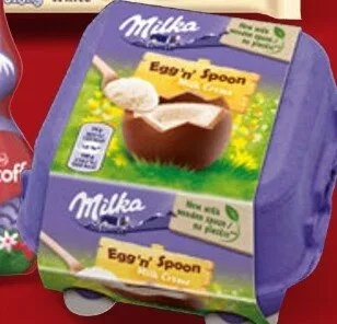 Jajka czekoladowe Eggs 'nSpoon promocja w Lidl