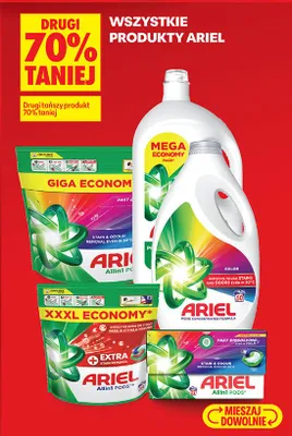 Proszek do prania All in 1 Pods Giga Economy promocja w Biedronka