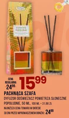 Dyfuzor odświeżacz powietrza słoneczne owoce promocja w Drogerie Natura