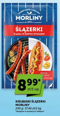Kiełbaski Ślązerki Morliny promocja w Groszek
