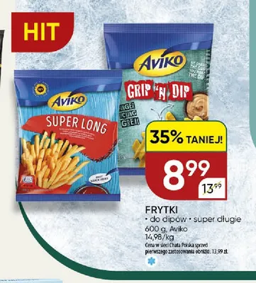 Frytki do dipów Aviko promocja w Chata Polska