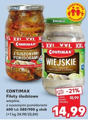 Filety śledziowe wiejskie, z suszonymi pomidorami promocja w Kaufland