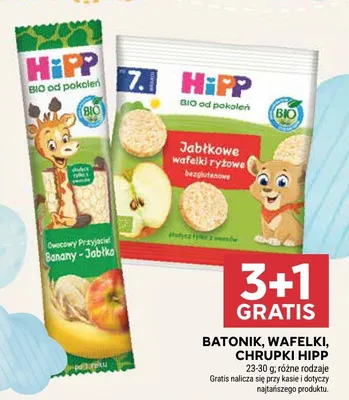 Wafelki ryżowe HiPP Jabłkowe promocja w Stokrotka