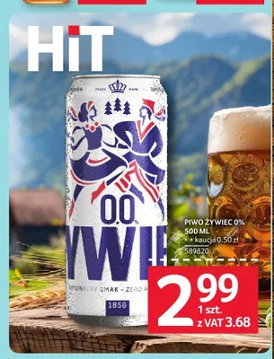 Piwo bezalkoholowe Żywiec promocja w Selgros