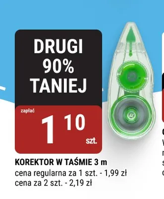 Korektor w taśmie promocja w bi1