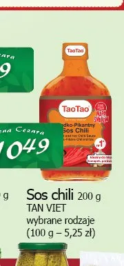 Sos chili TaoTao promocja w CEZAR Delikatesy