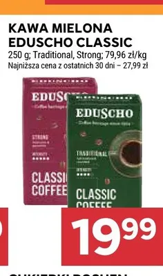 Kawa mielona Eduscho Classic Traditional promocja w Stokrotka