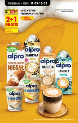Napój roślinny Alpro Barista kokos promocja w Biedronka