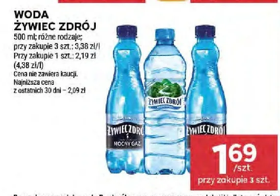 Woda Żywiec Zdrój promocja w Stokrotka