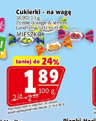 Cukierki Zozole orange & lemon Mieszko promocja w Prim Market