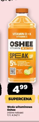 Woda witaminowa Oshee Vitamin D+K Vitamin C promocja w Netto