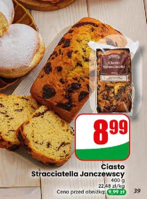 Ciasto Stracciatella Janczewscy promocja w Dino