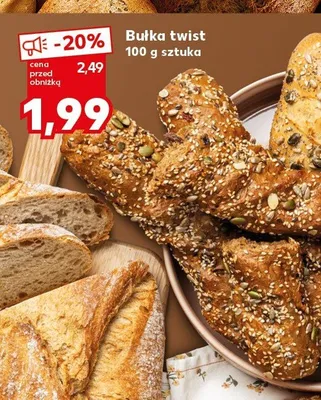 Bułka twist promocja w Kaufland