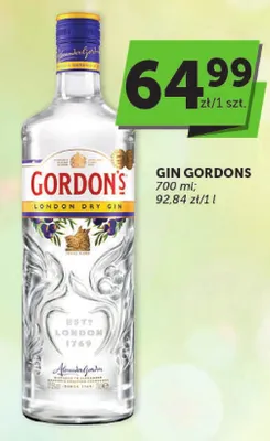 Gin Gordon's promocja w Euro Sklep